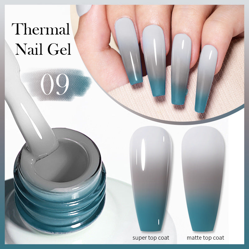 Color Changing UV Nail Polish Kit with Gradient Effects - Multiple Colors