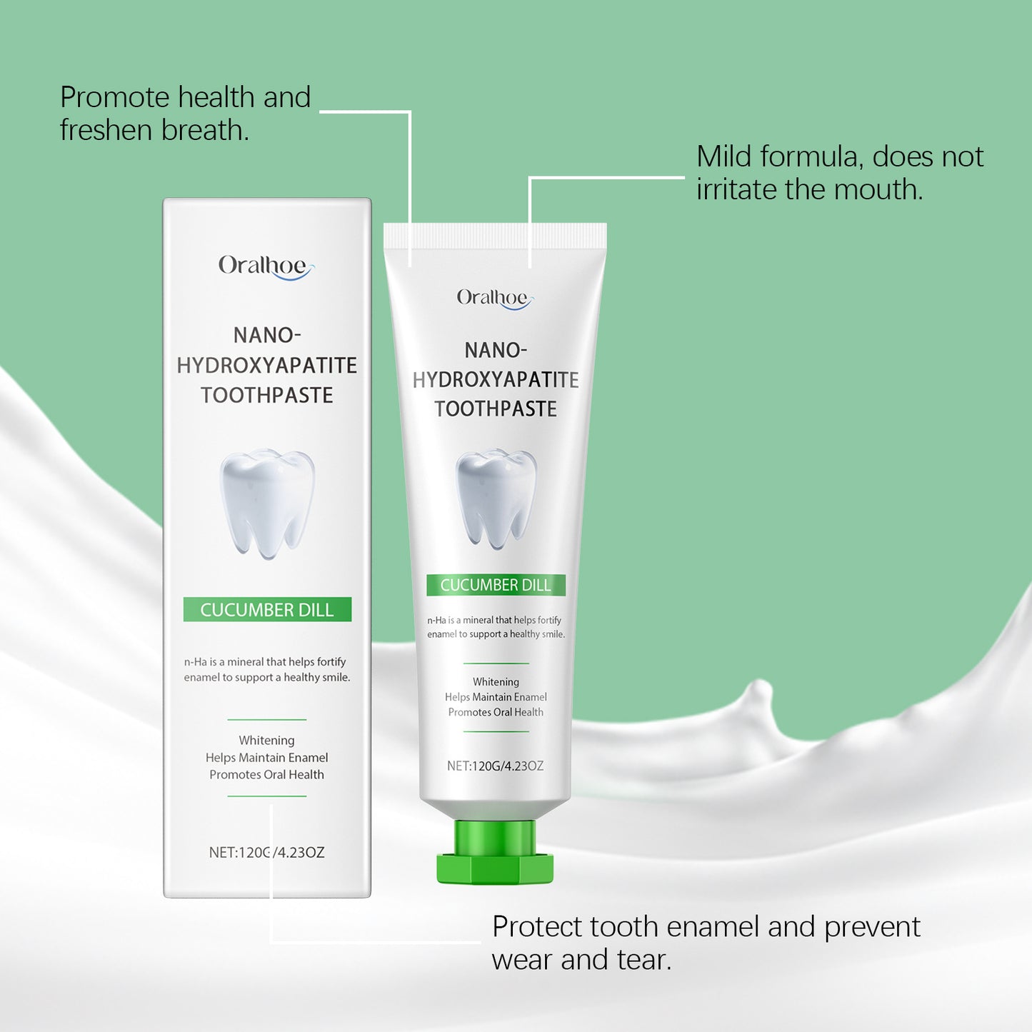 120g Teeth Brightening Decontamination Tooth Gel for Dental Care