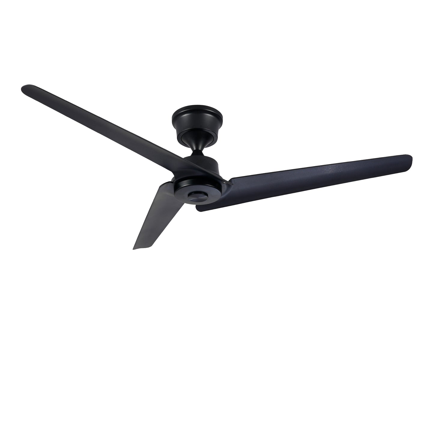 52-Inch Modern Ceiling Fan with Remote Control - Black
