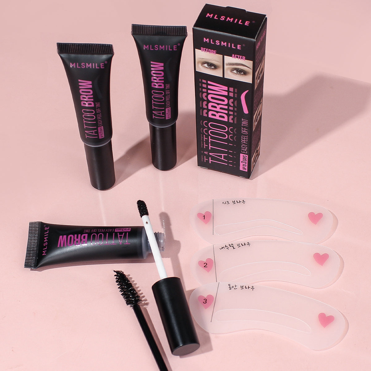 Long Lasting Waterproof Eyebrow Gel - Non Smudge, Dye & Pull