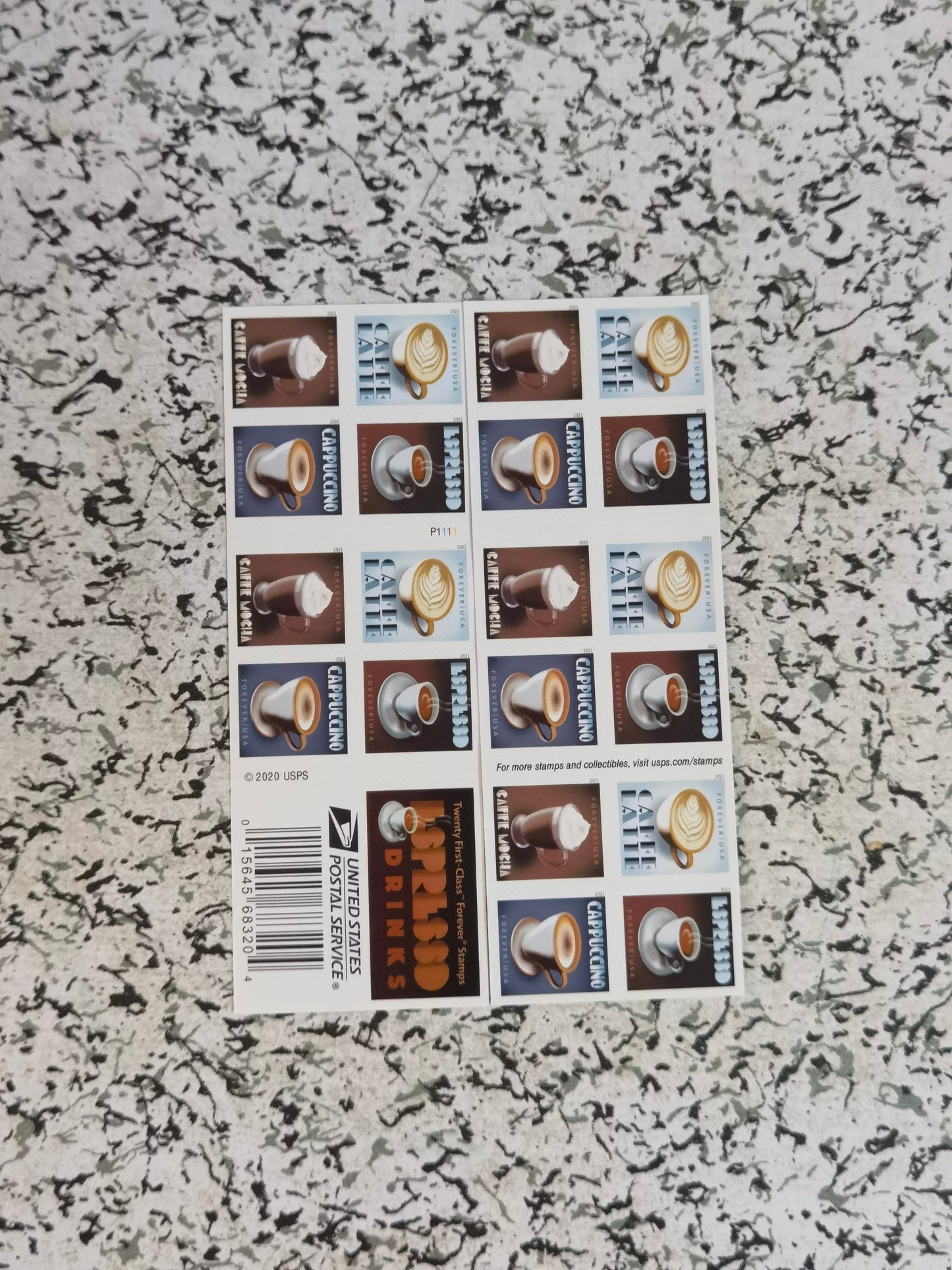 First-Class Rate U.S. Postage Stamps - 100pcs