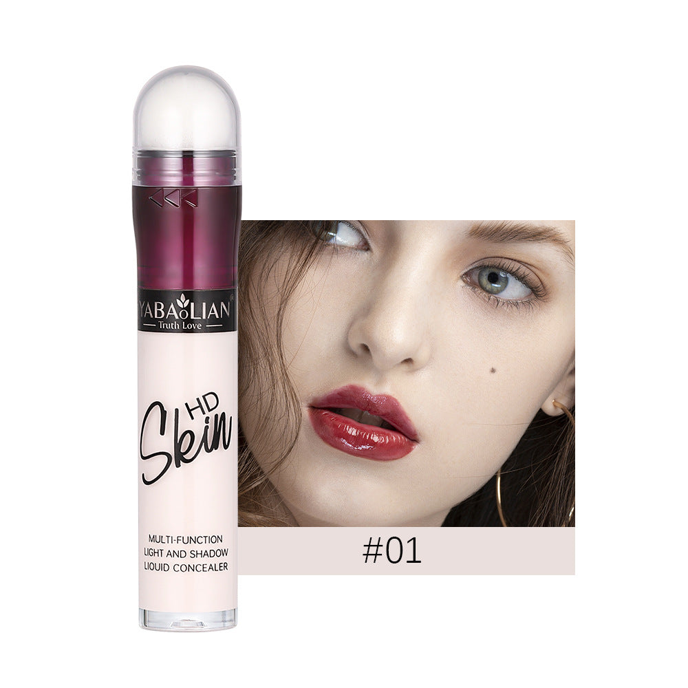 Liquid Foundation Concealer Makeup Set - Moisturizing Brightening, Waterproof, Multiple Colors