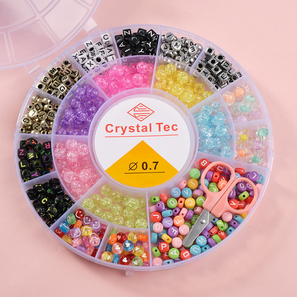 Educational Bead-Stringing Craft Kit for Kids - Handmade Art & Skills Development
