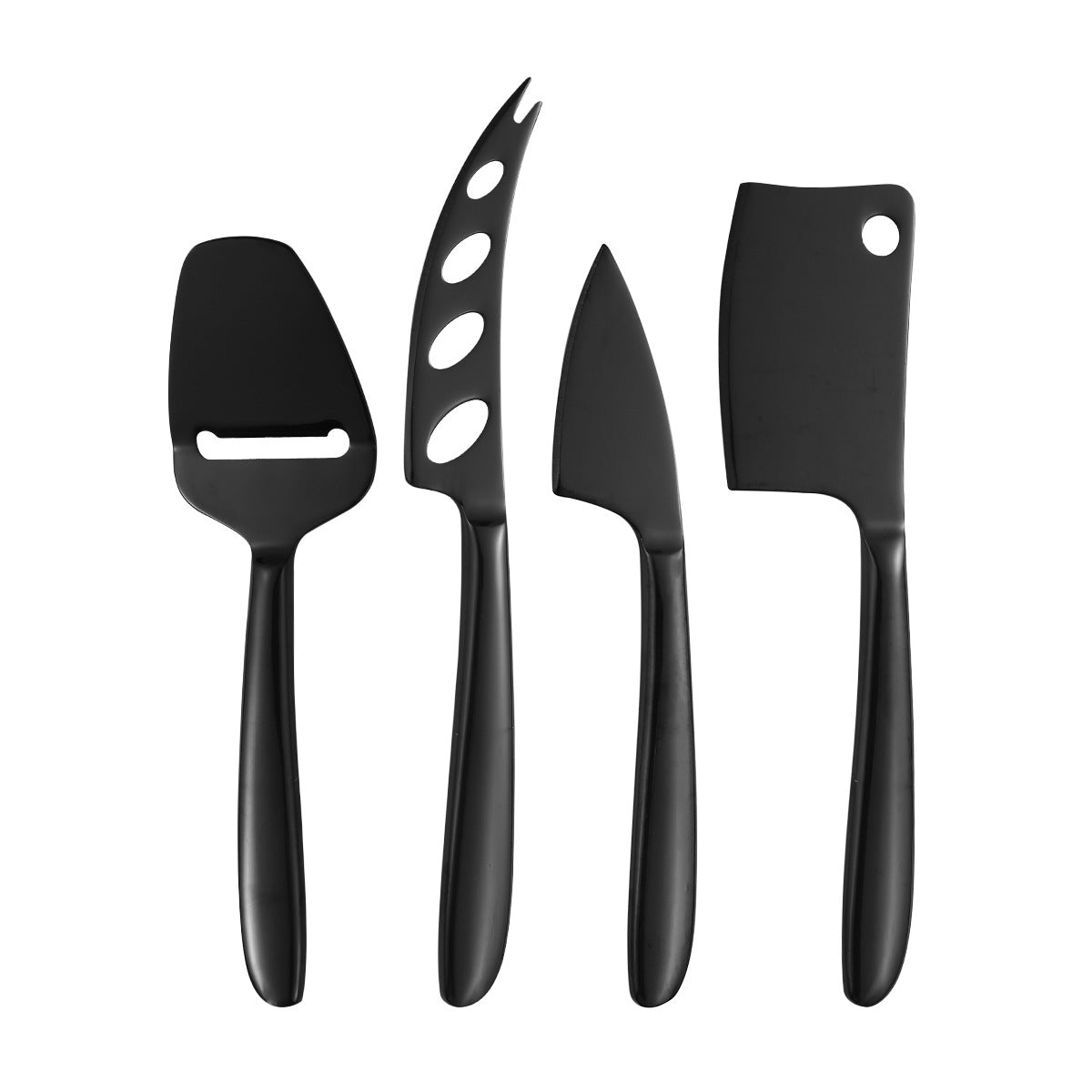 Stainless Steel Cheese Knife Set - Multi-Functional Flatware for Cheese & Deli