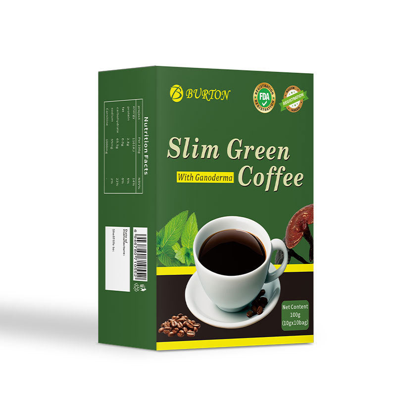 Herbal Coffee with Ganoderma & Hericium Mushroom - Green Coffee Blend