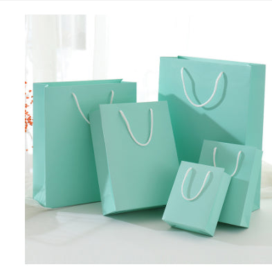 Handheld Cowhide Christmas Gift Bag - Customizable Home Packaging