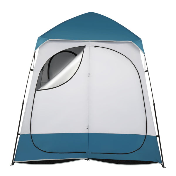 Portable Privacy Changing Tent - Blue & White