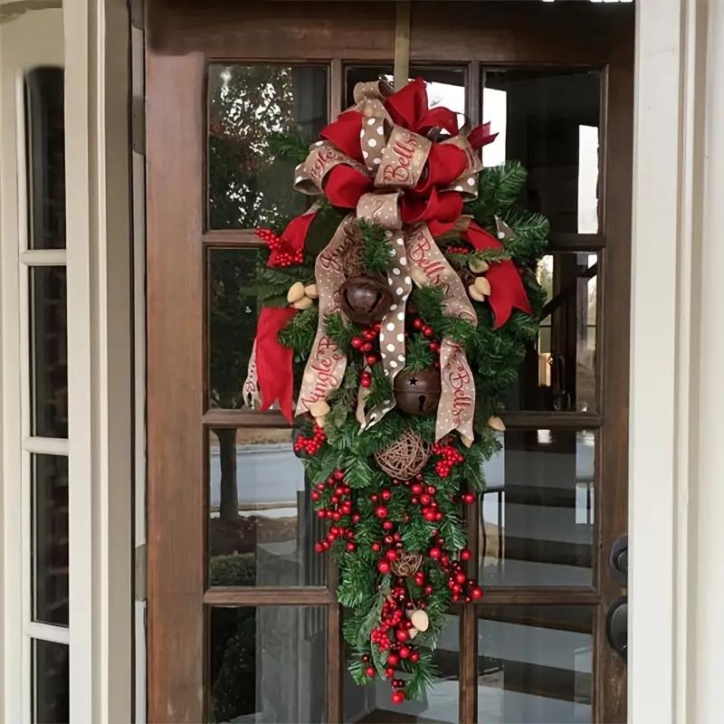 1PC Christmas Door Hanging Decoration - Holiday Accessory