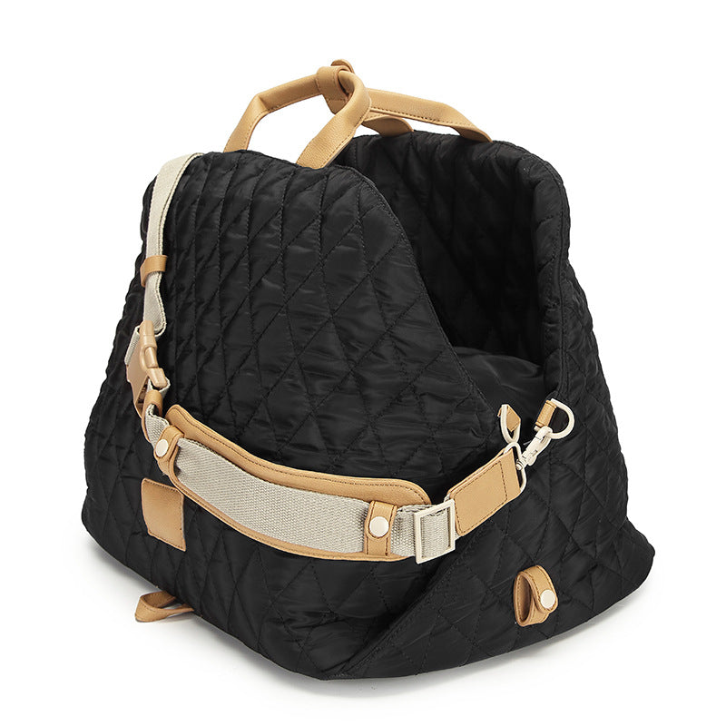 Pet Handbag Outdoor Cat Carrier Bag with Variants - Lightweight Nylon Travel Pet Bag