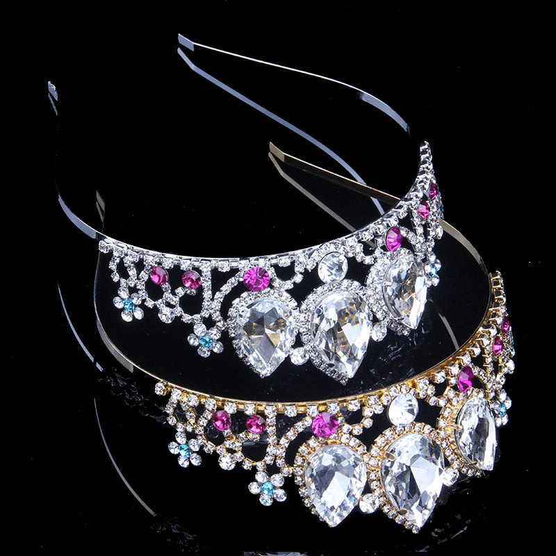 Rhinestone Wedding Crown Headband