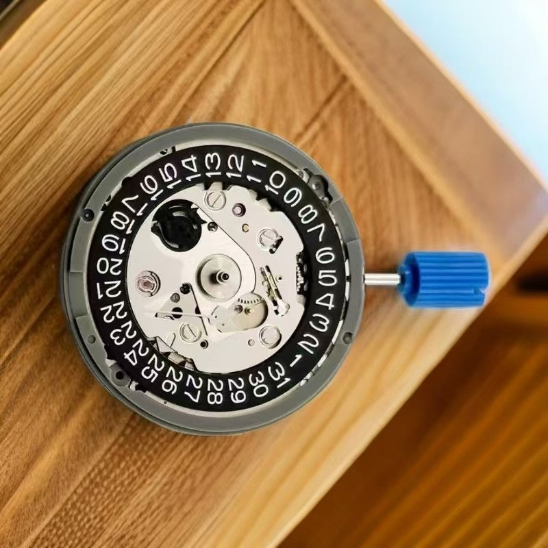 Automatic Mechanical Watch Movement with Single Calendar Date Option