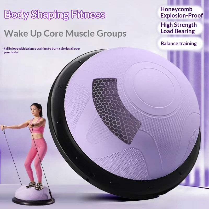 Multifunctional Half-Circle Balance Speed Ball for Home & Gym