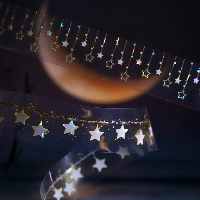 Decorative LED Light Curtain Series DIY Home Decoration Stickers Tape - CJ