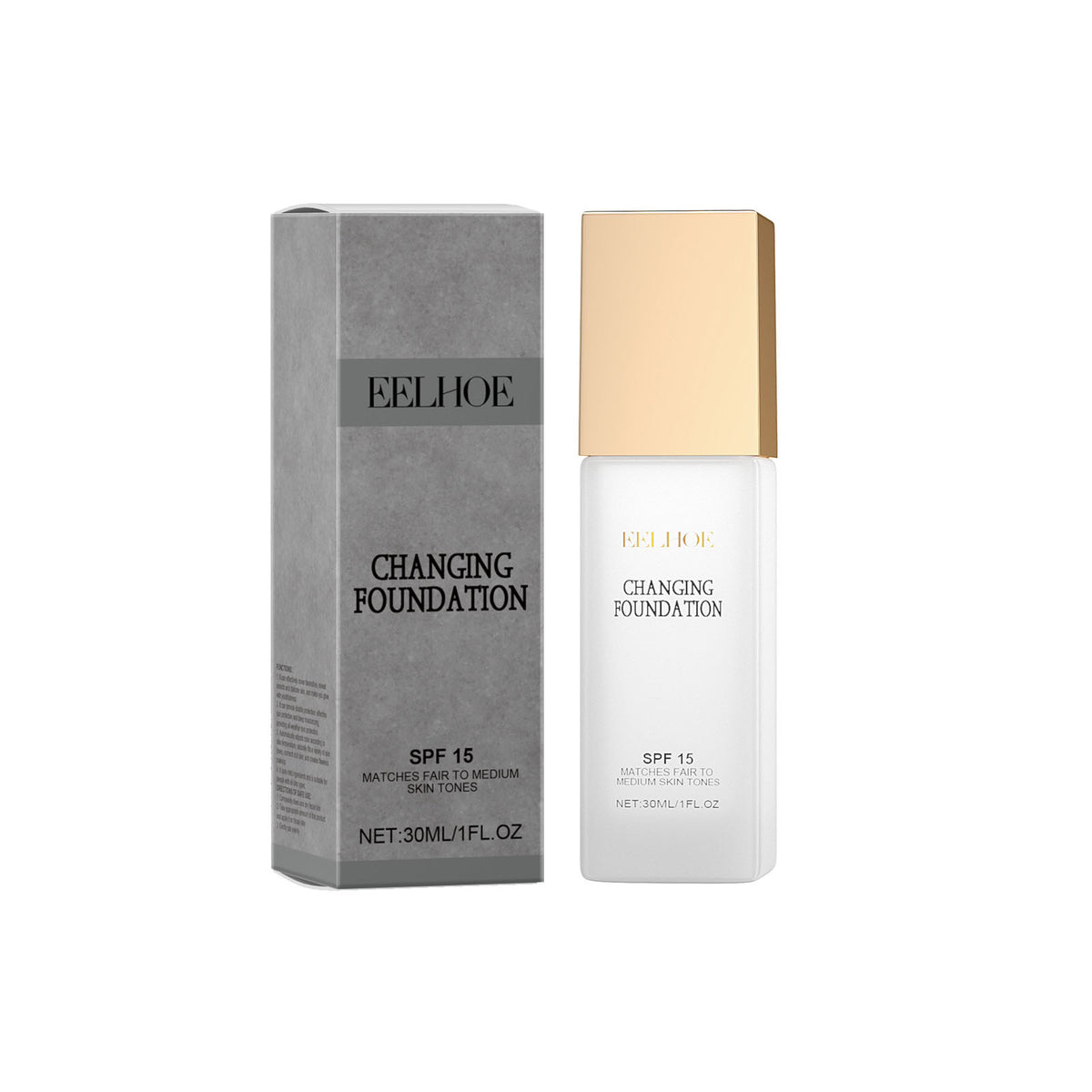 Moisturizing Liquid Foundation 30ml Brightening Rejuvenating Skin Concealer