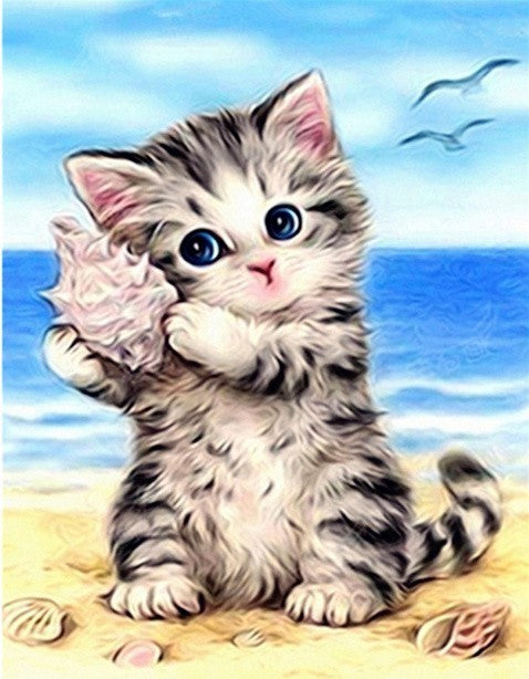 Diamond Painting Kit for Home Decor - Animal Rhinestone Art, Multiple Sizes & Styles