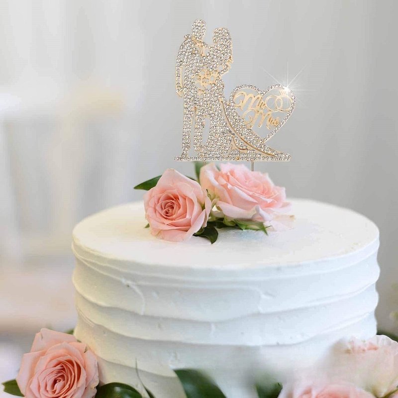 Wedding Cake Insert Silver and Gold Decorative Support for Cakes