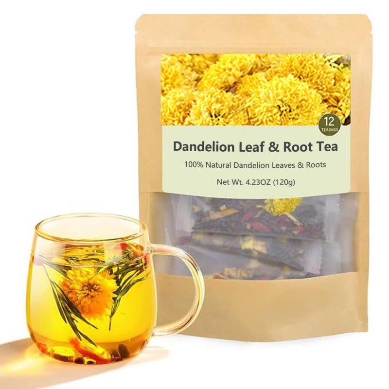Dandeli-on Leaf & Root Herbal Tea 12-Pack - Natural Health Support