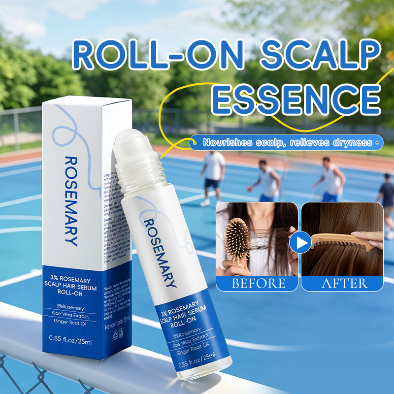 Rosemary Hair Essence Scalp Roller 25ml