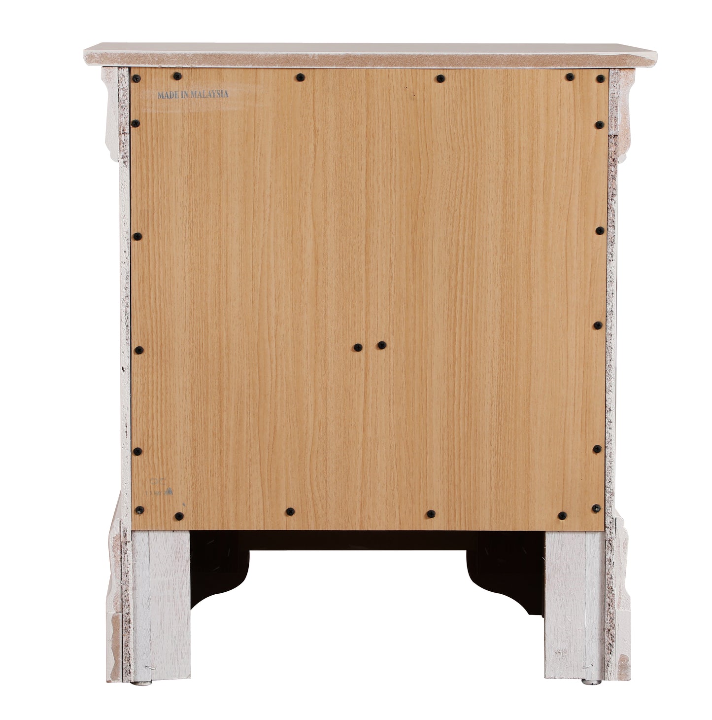 Louis Phillipe White Traditional Nightstand