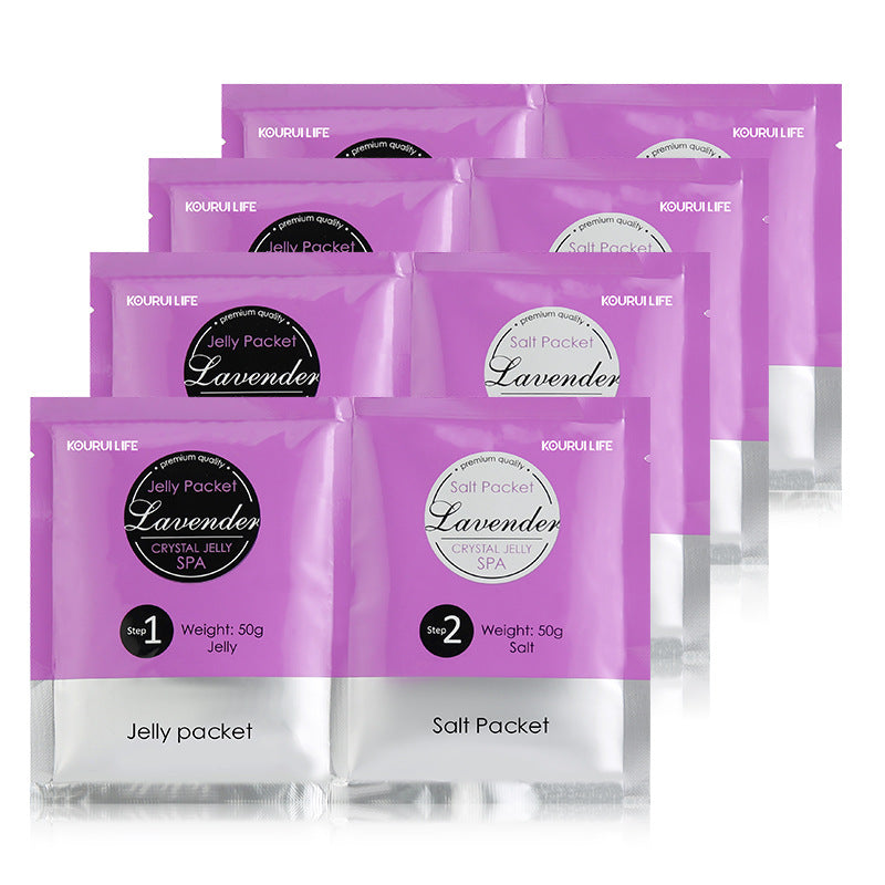 Lavender Crystal Bath Salt and Foot Soak Set - All Variants Included