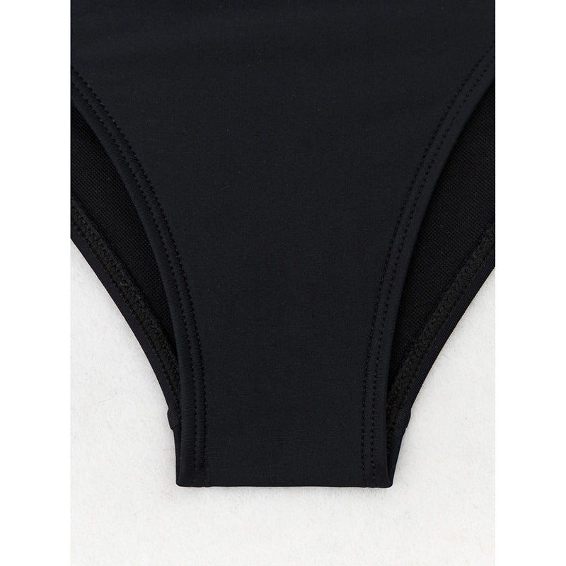 High Waisted Two-Piece Bikini Set with Tummy Control