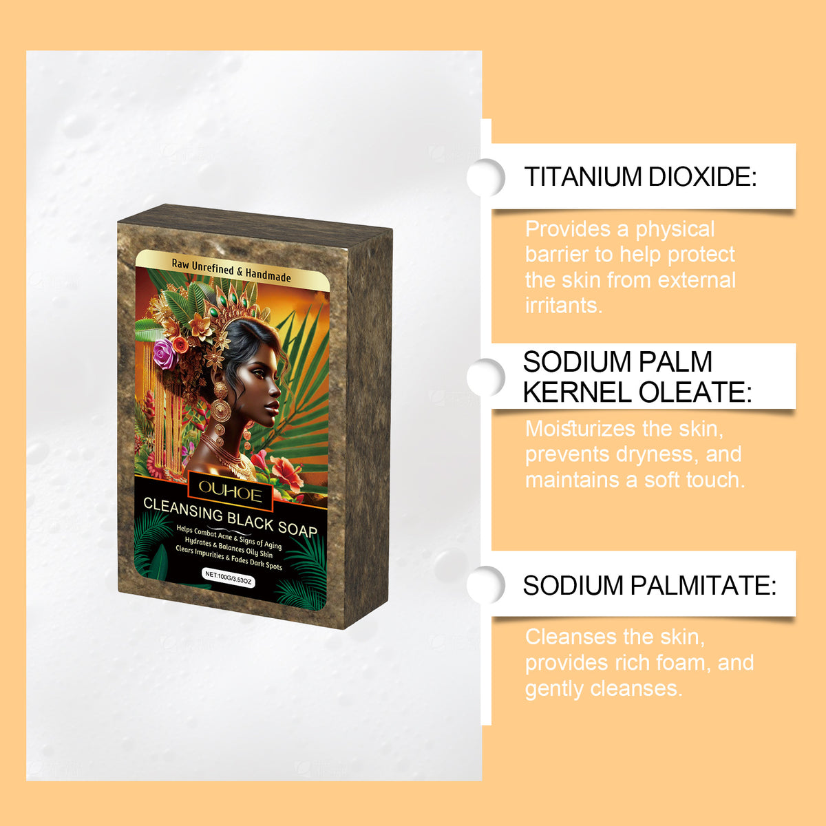 Deep Skin Cleaning Moisturizing Soap