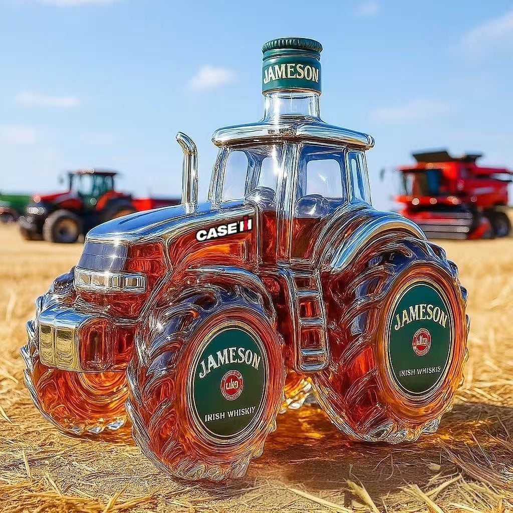 Glass Animal-Shaped Infusion Jar for Whiskey Storage - Transparent, Chinese-Style