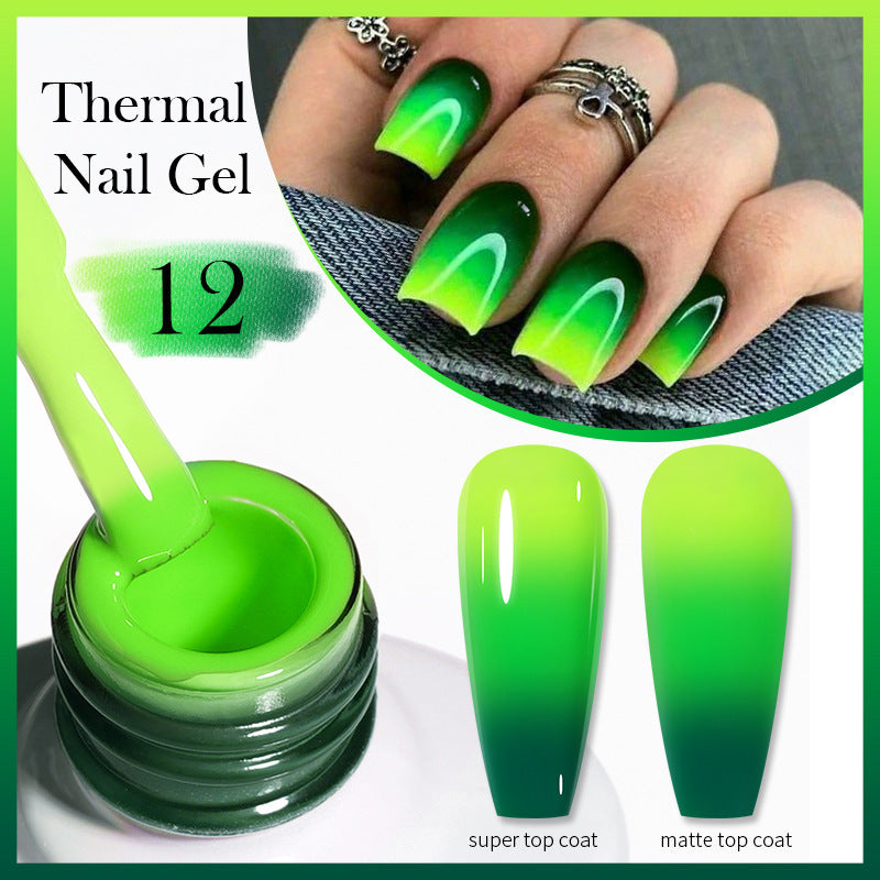 Color Changing UV Nail Polish Kit with Gradient Effects - Multiple Colors