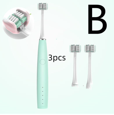 Portable Electric Travel U-Shaped Toothbrush for Adults & Kids