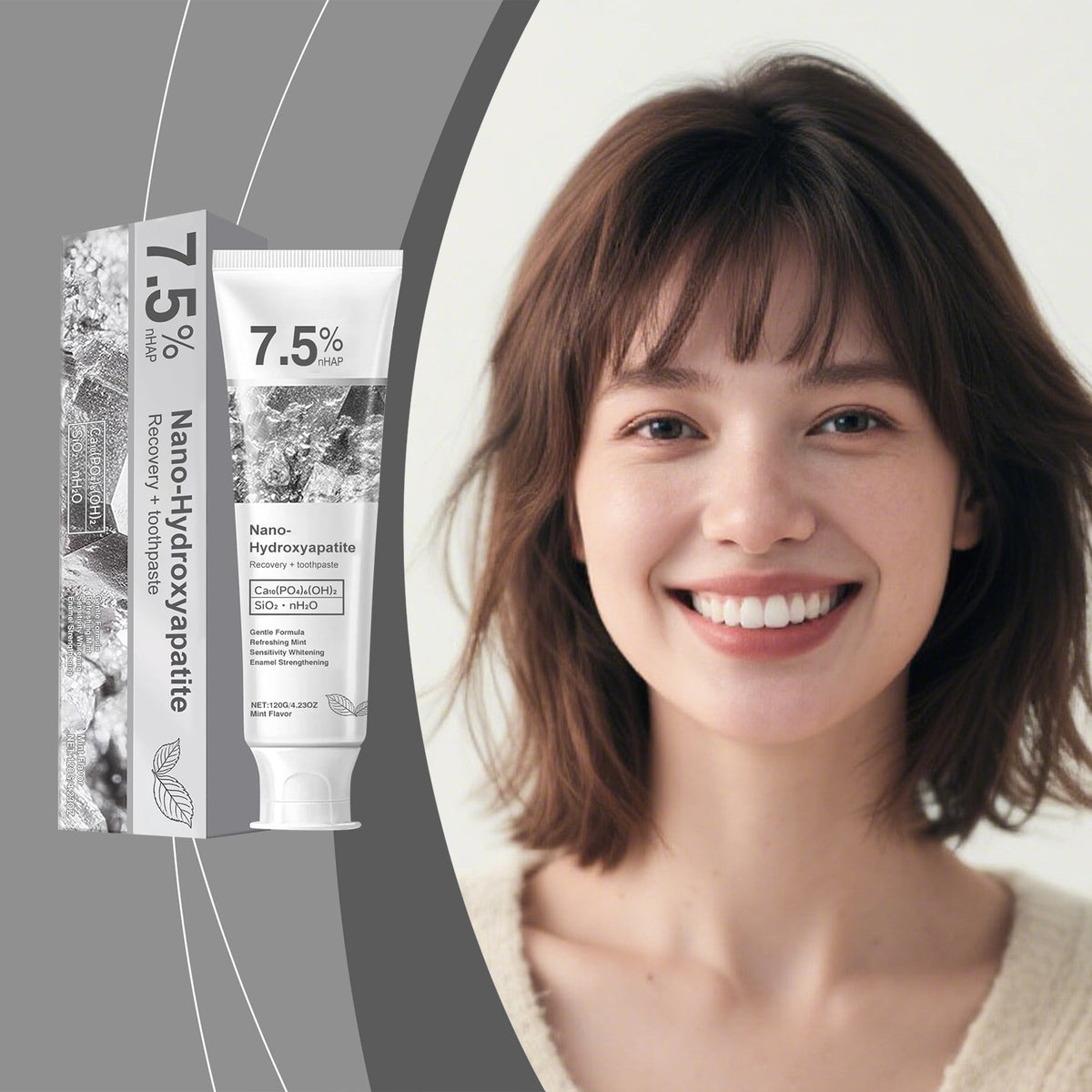 Bright White Stain Removing Toothpaste 120g