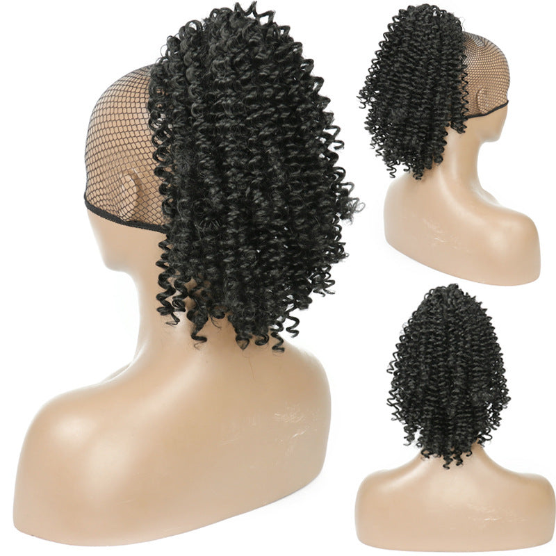 Short Curly Ponytail Hair Piece - 25cm