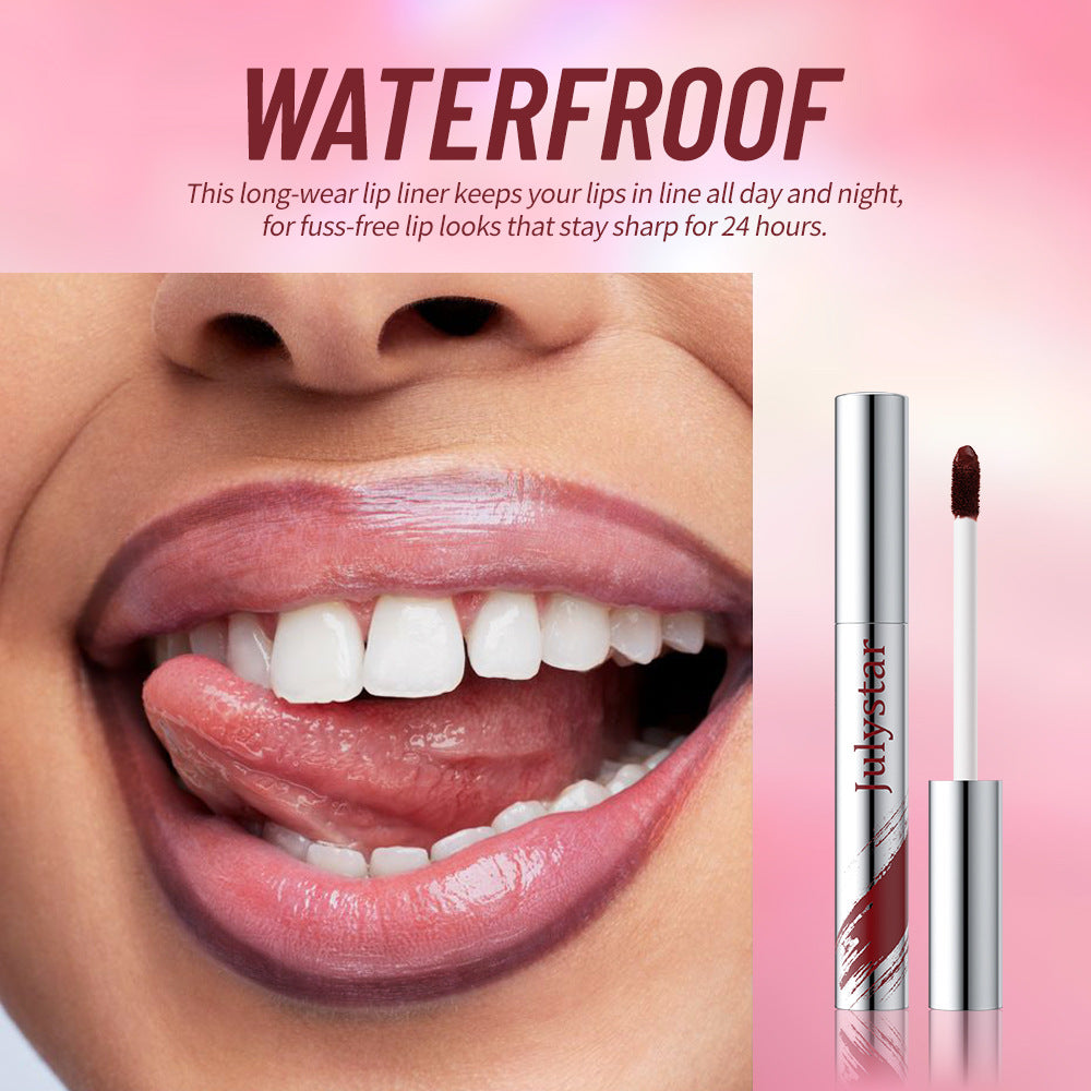 Peel Off Lip Liner and Liquid Lip Stain - Waterproof Matte Lip Tattoo