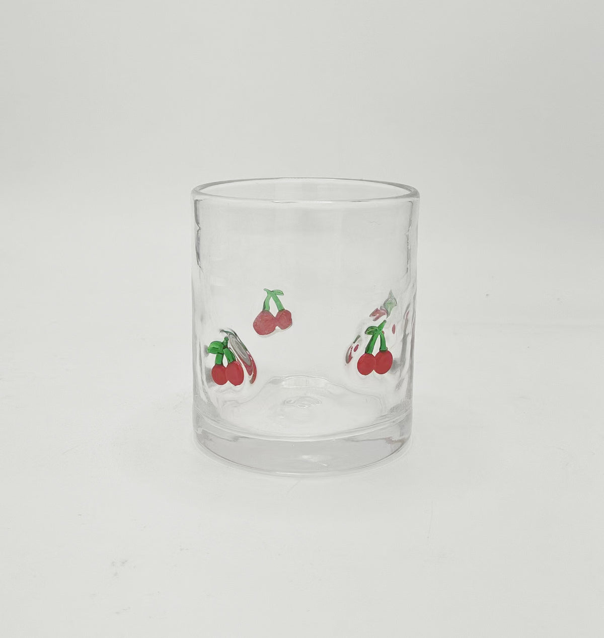 Large-Capacity Painted Glass Cup - Modern Minimalist Drinkware for Kitchen