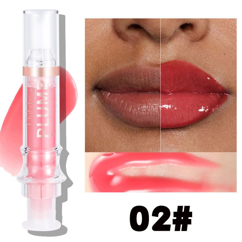 Moisturizing Lip Gloss Water Light Full Lips Syringe - Nourishing Makeup