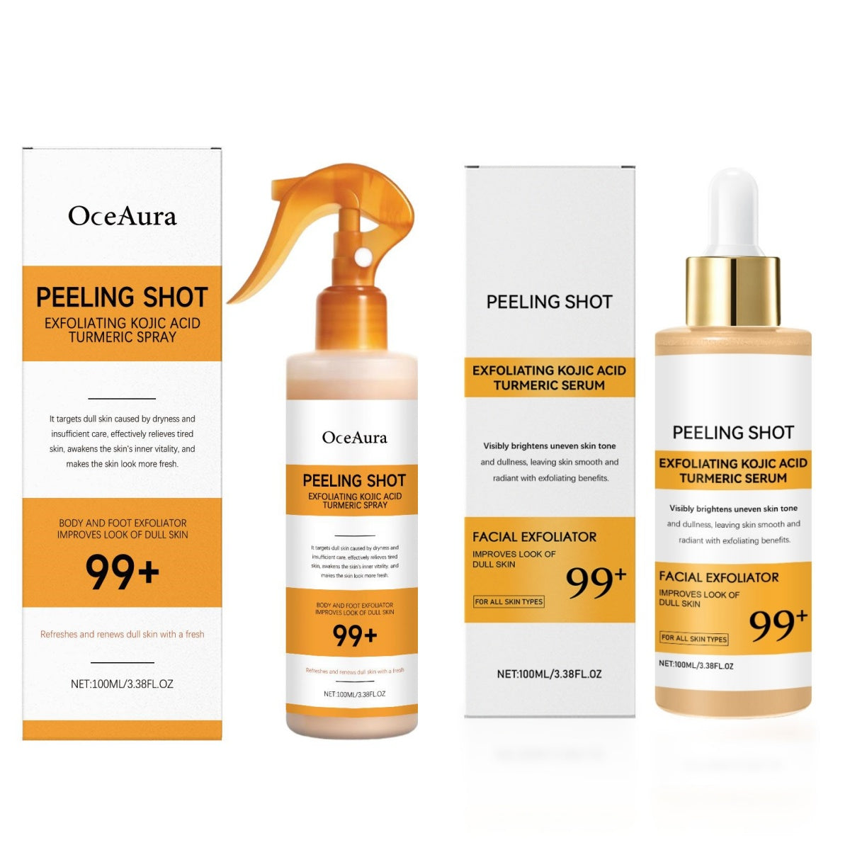 Kojic Acid Turmeric Skin Cleaning Spray