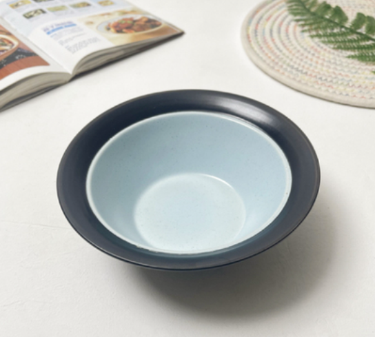 8-Inch Ceramic Plate Set for Kitchen Storage - Multiple Styles
