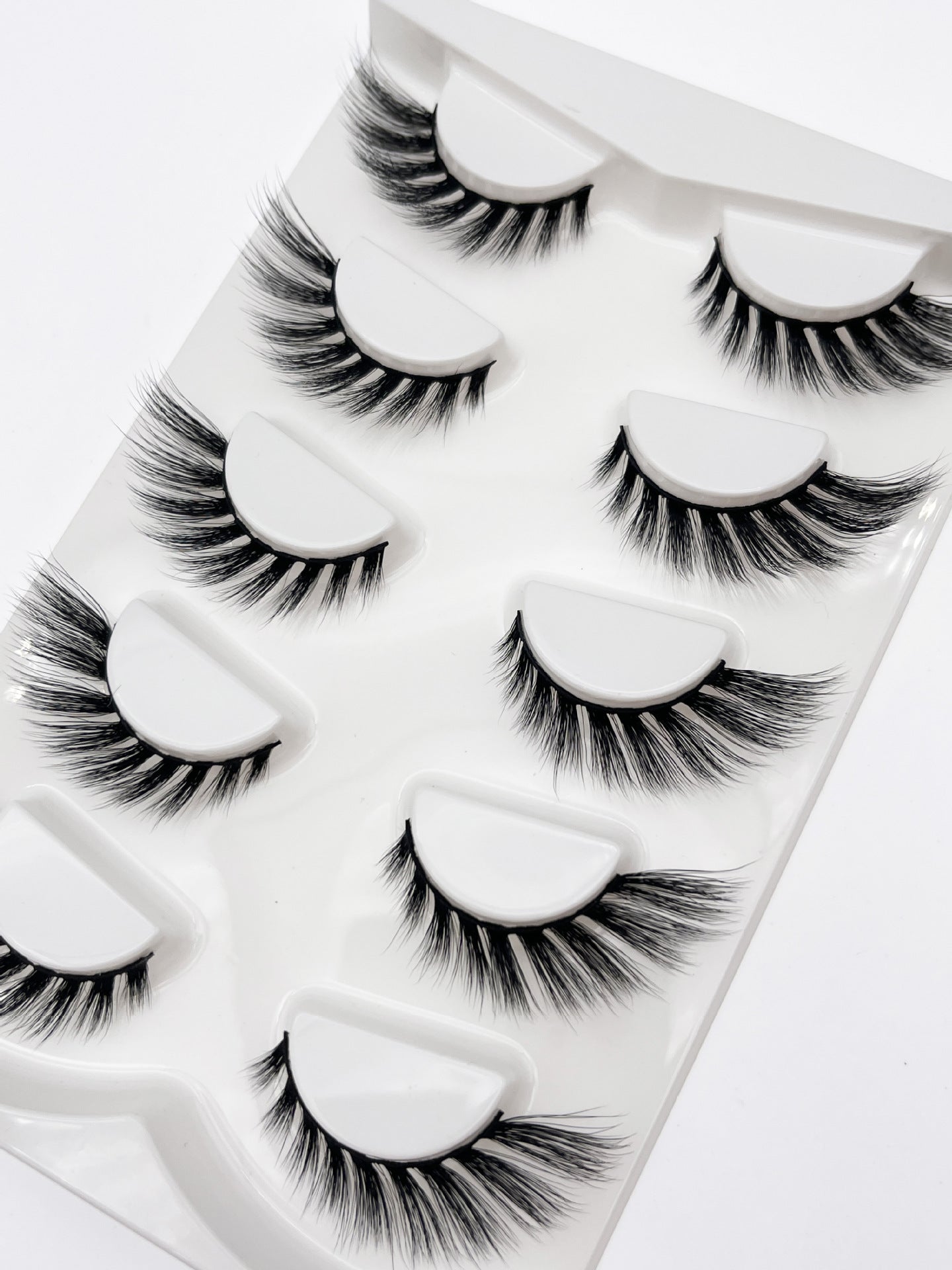 Natural Mink False Eyelashes with Lengthening Eye Tail Design - Multiple Styles