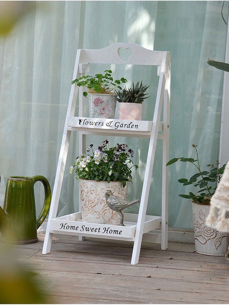Retro Multi-Layer Square Storage Shelf for Home Organization
