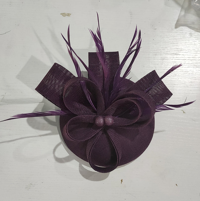 Linen Flower Headdress - Party & Wedding Hair Accessory
