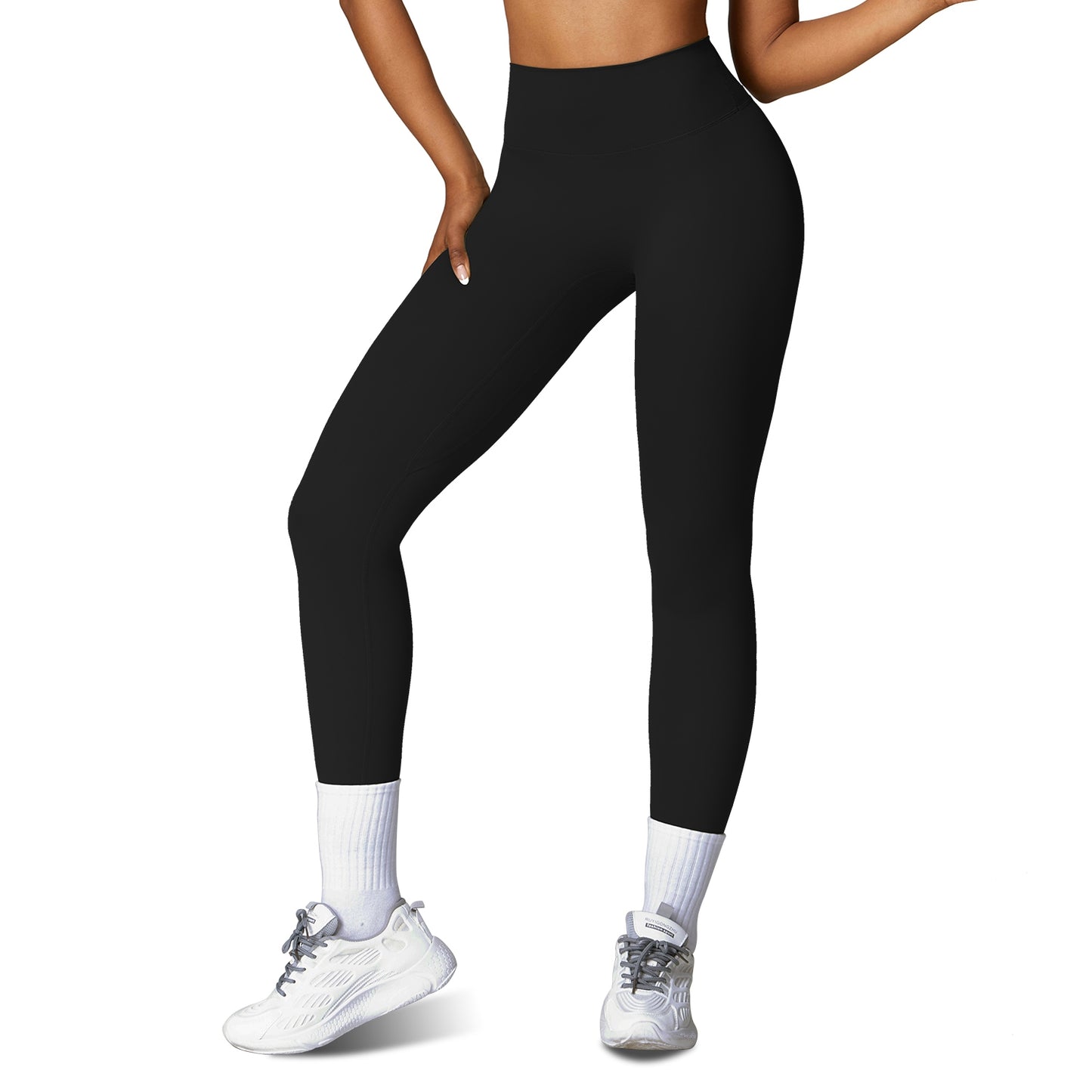 High Waist Workout Leggings - Tummy Control Yoga Pants
