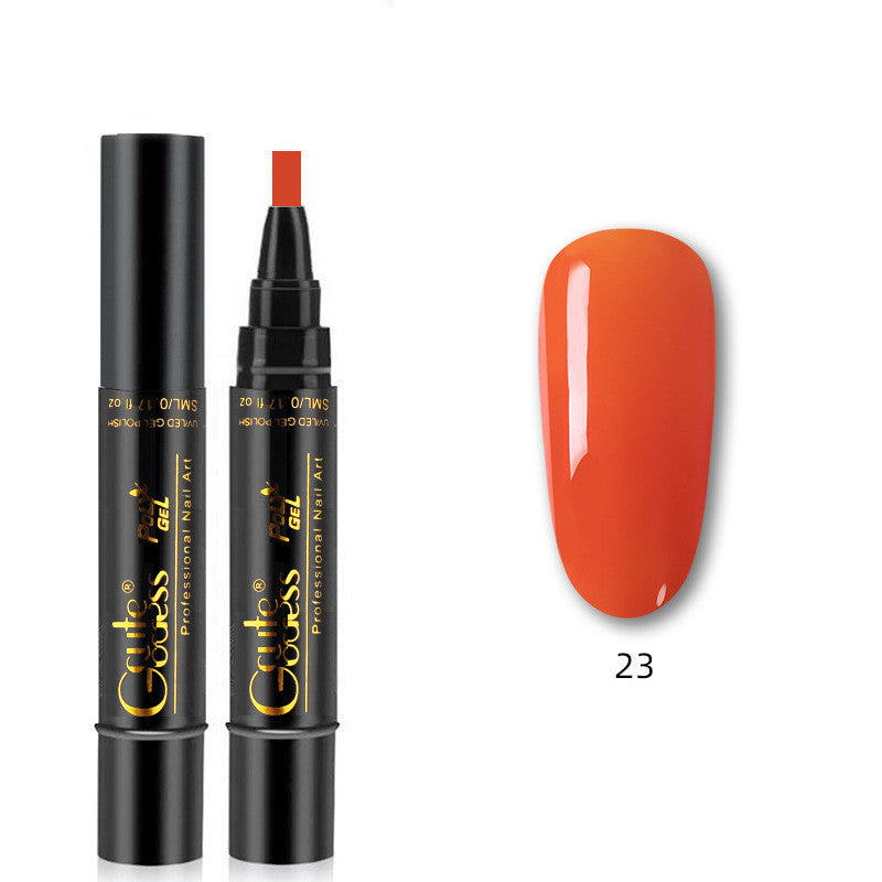 3-in-1 Magnetic Nail Art Pen - Quick-Dry Gel for French & Water Ripple Effects