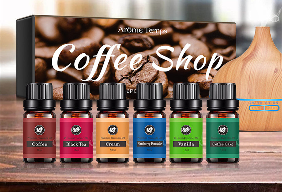 Essential Oil Set - 6 Oils, 60ml, Soothing & Purifying Aromatherapy