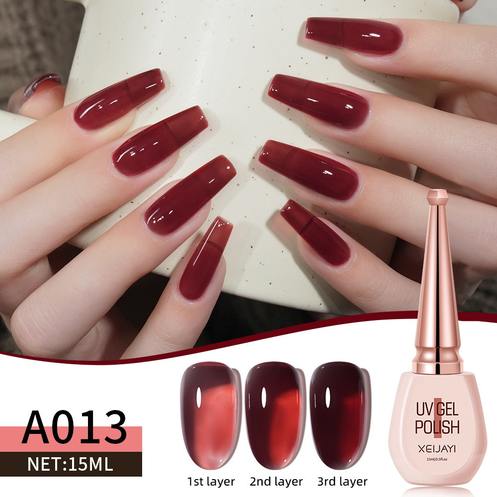 Transparent Jelly Ice Suit for Nail Art - Multiple Colors & Variants