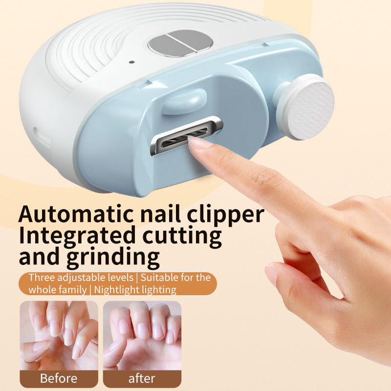Baby Nail Trimming Kit with USB Cable - Safe & Versatile