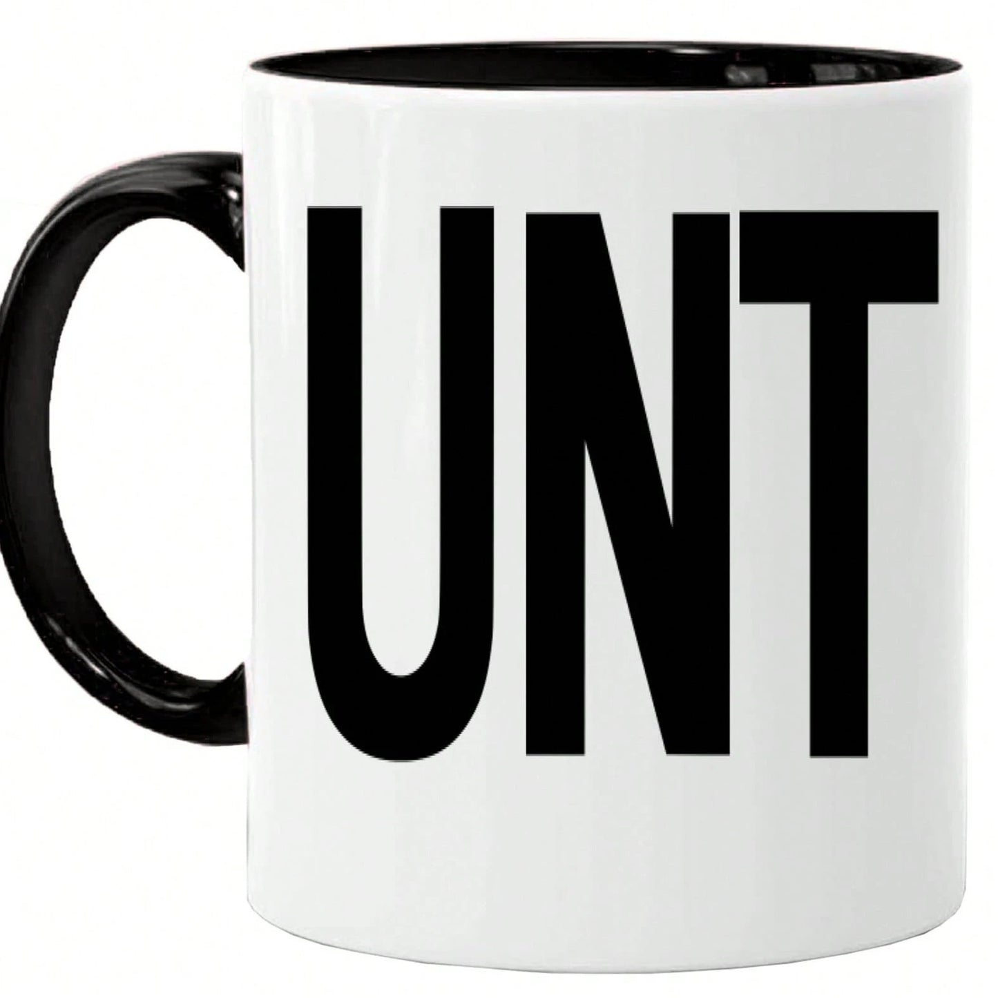 Creative Letter-Printed Ceramic Mug - 301-400ml Drinkware