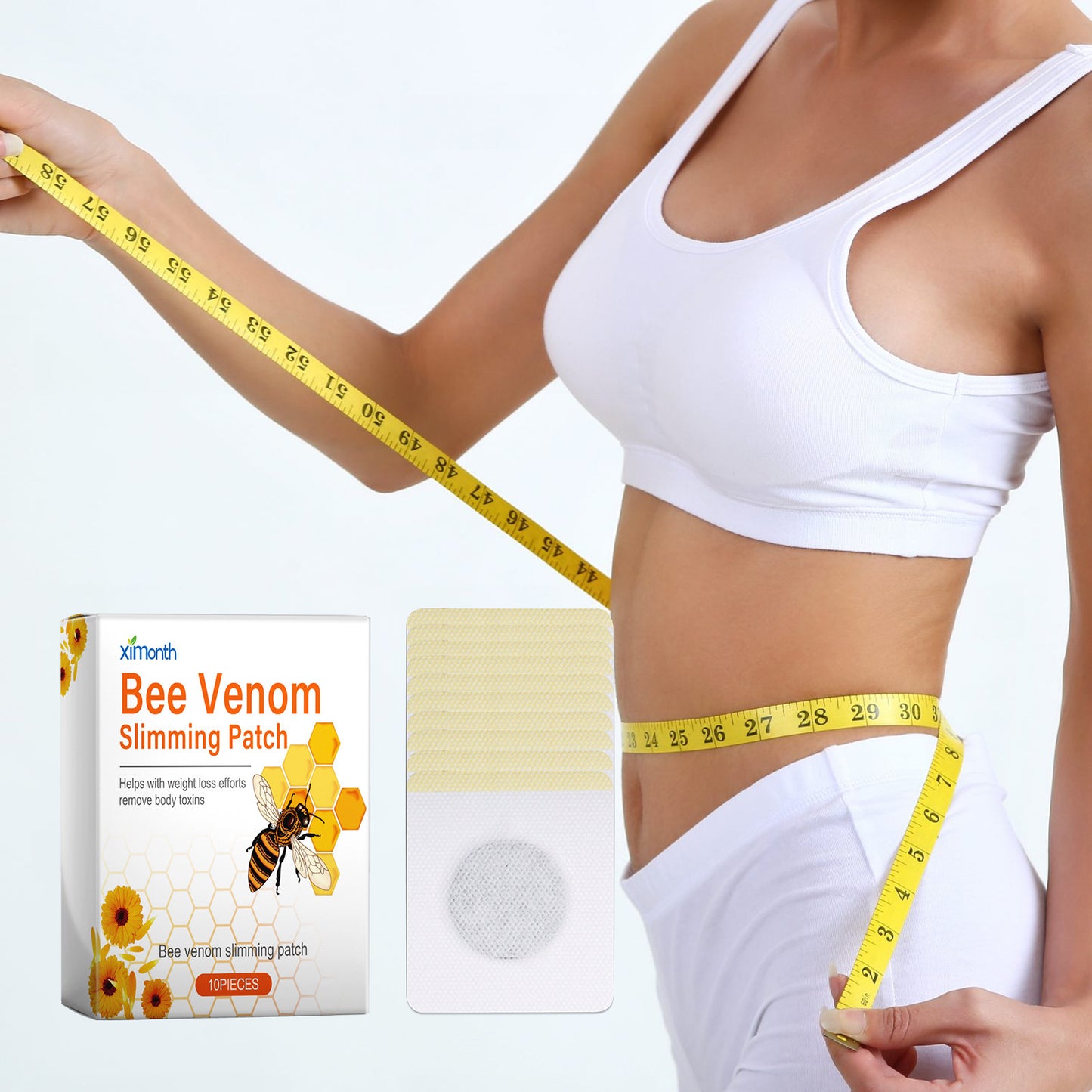 Bee Venom Lymphatic Slimming Patch - Navel Shape & Body Sculpting Care
