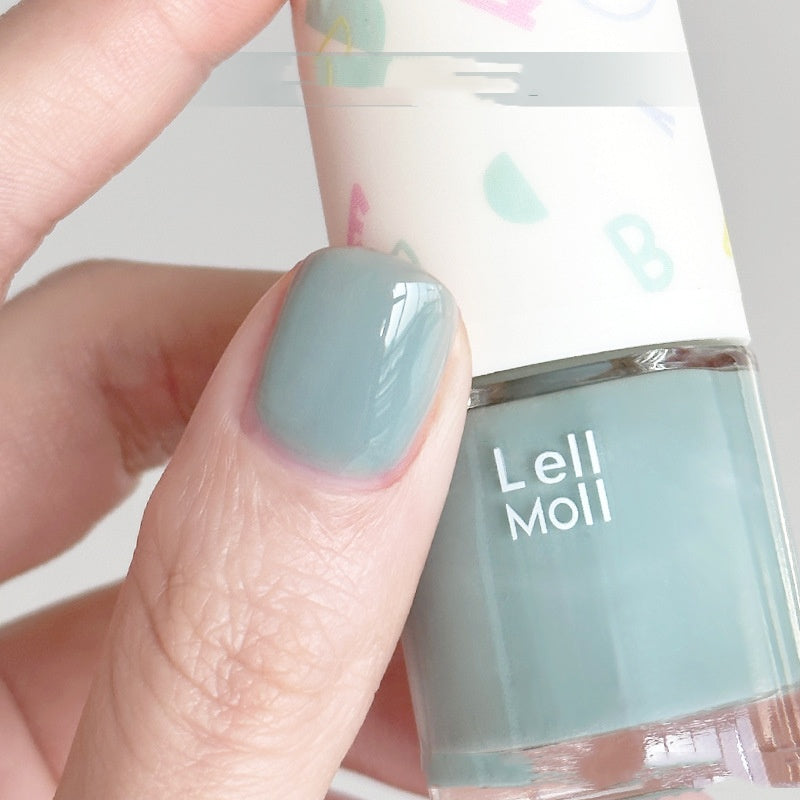 Water-Based Tearable Nail Polish - Quick-Drying & Odor-Free Formula