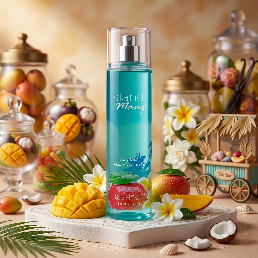 Fragrance Body Mist - 8 Fl. Oz. Hydrating Scented Spray with Aloe & Vitamin E