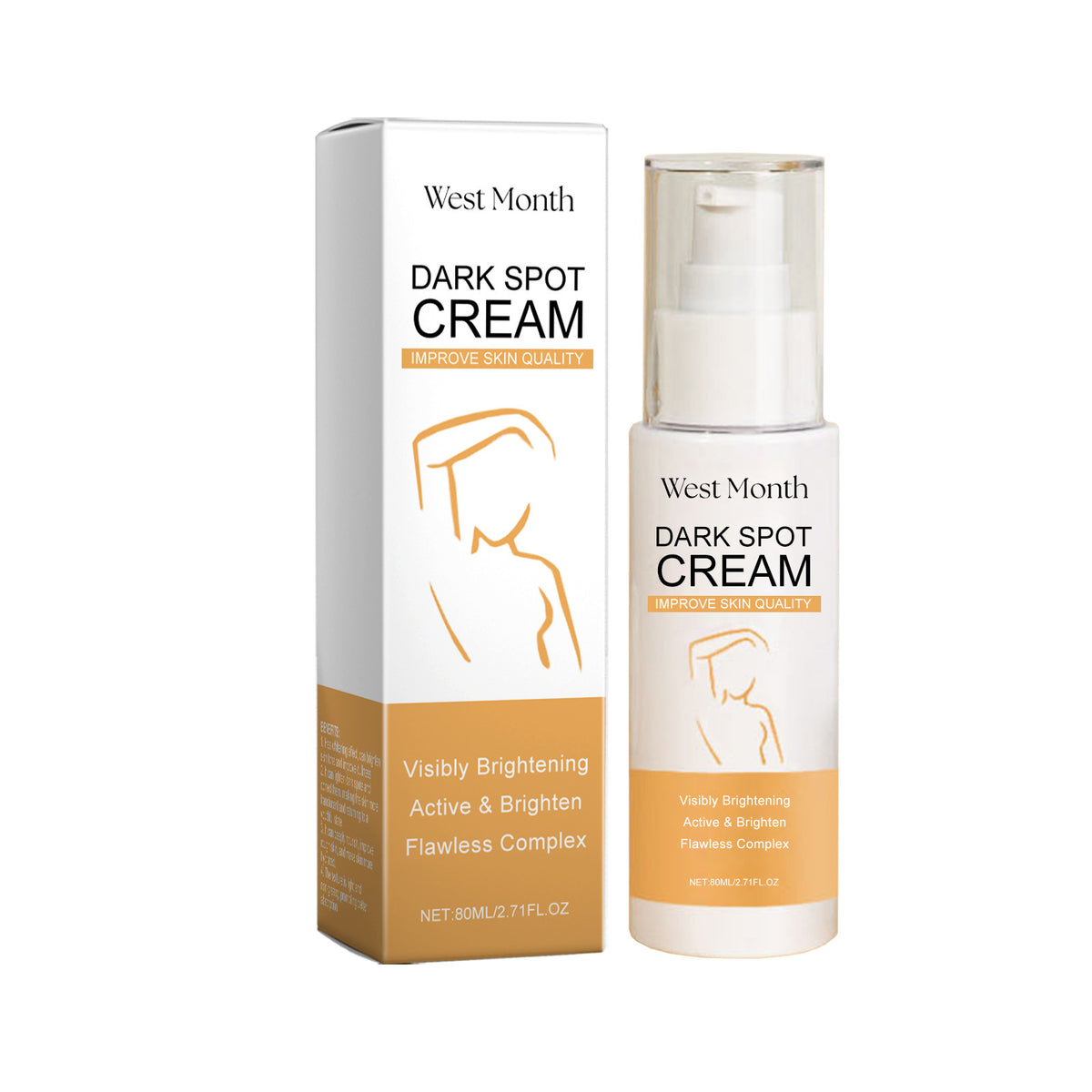 Hydrating Brightening Facial Lotion with Polypeptides - 80ml