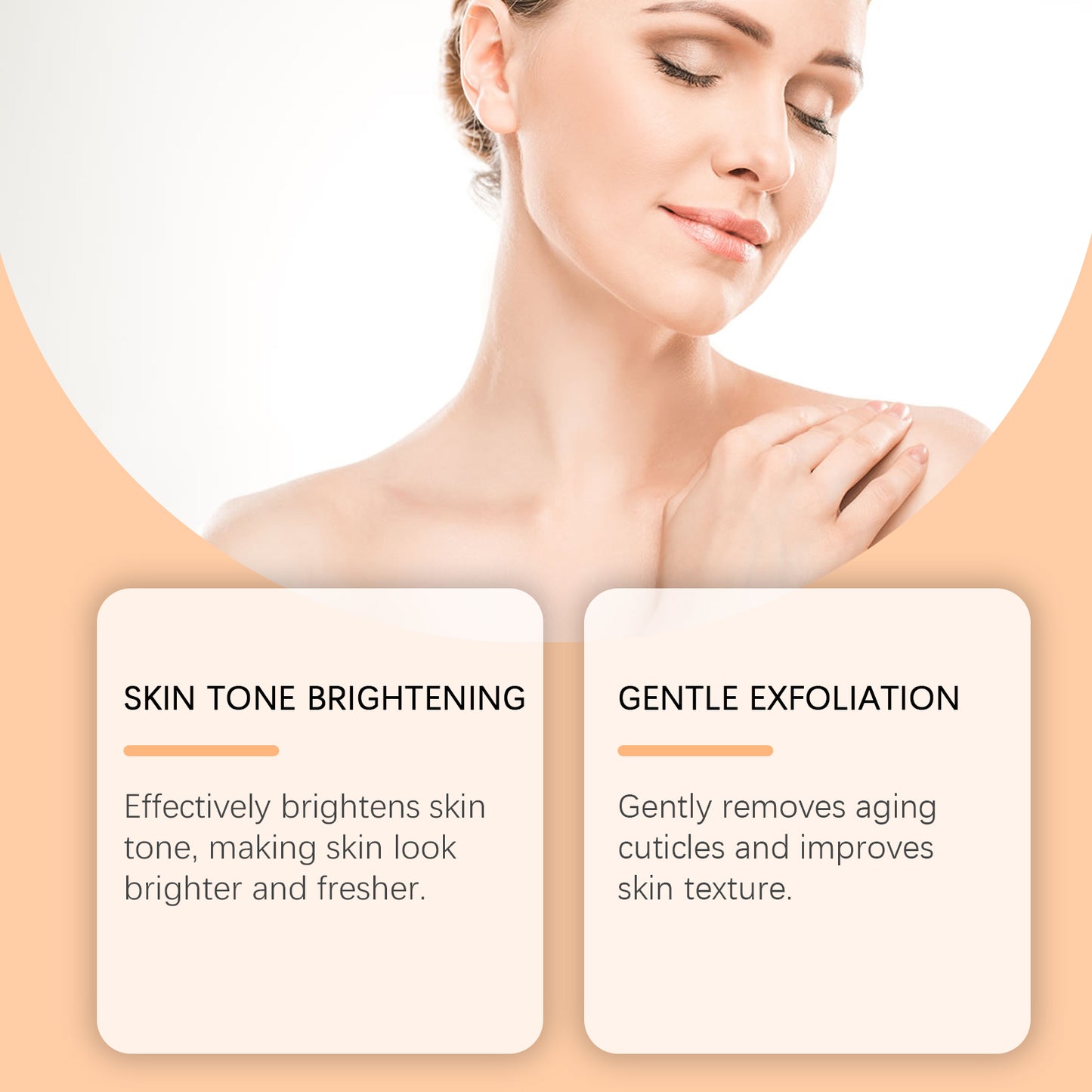Turmeric Facial Scrub Exfoliating Cleanser for Brightening & Smoothing